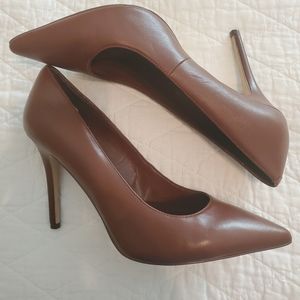 White House Black Market Brown Heels